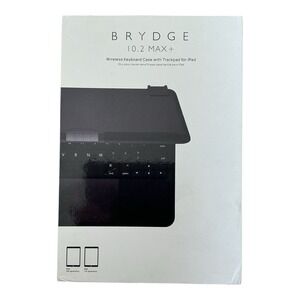 Brydge 10.2 MAX+ iPad Keyboard Case - Wireless w/ Trackpad & Backlit Keys